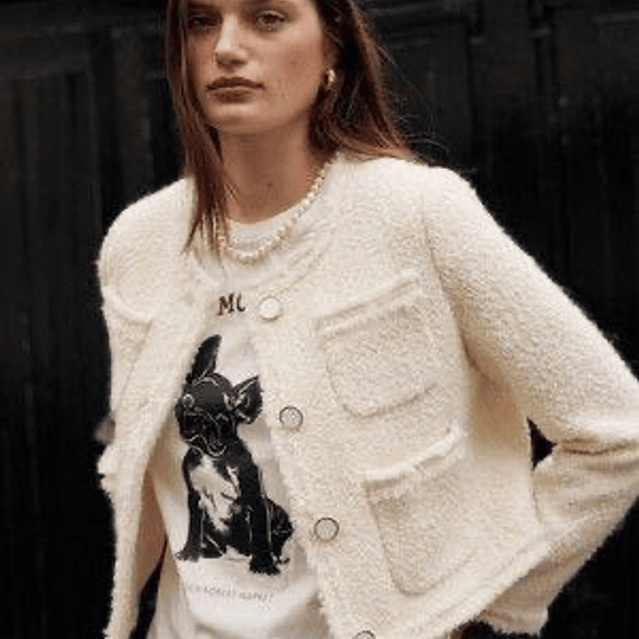 CHAQUETA LANA CHANEL  3