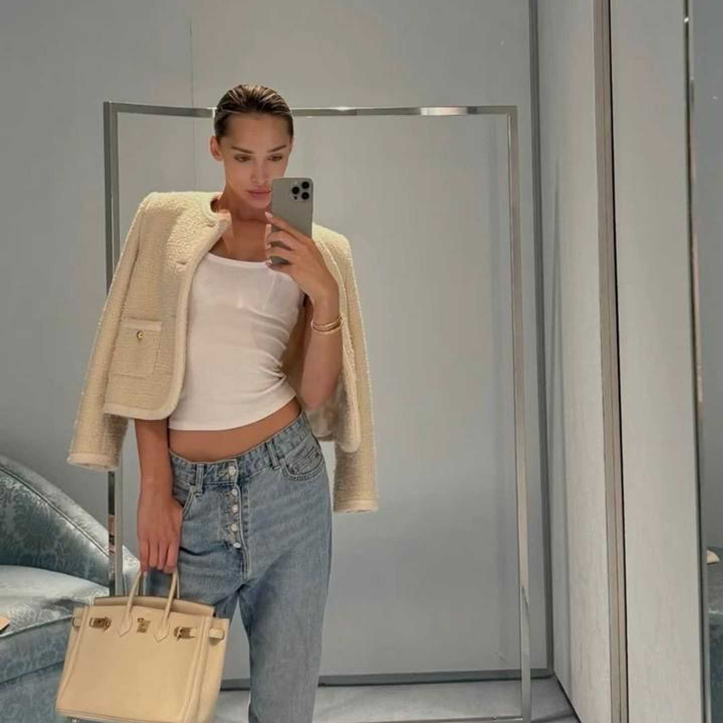 CHAQUETA LANA CHANEL  4