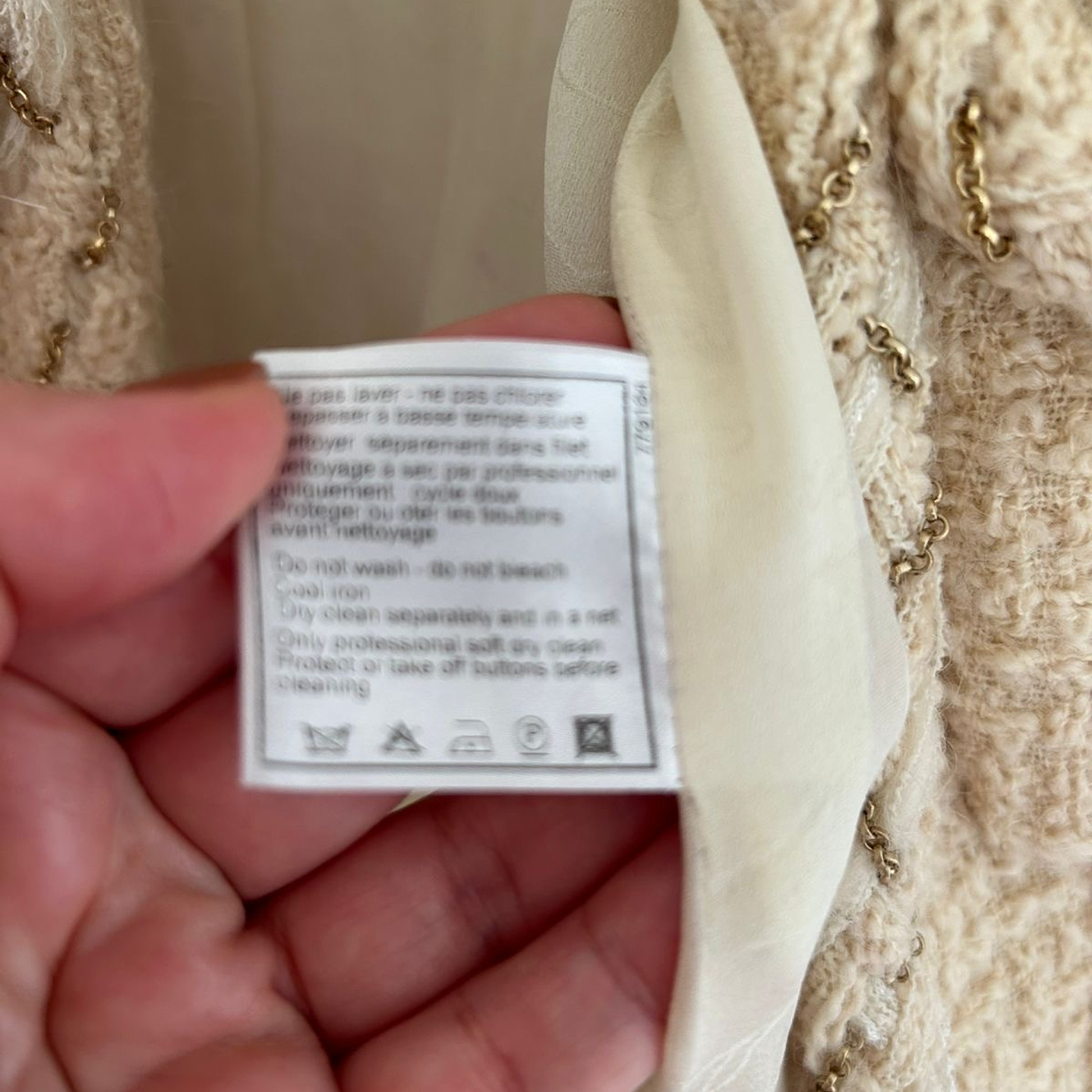 CHAQUETA LANA CHANEL  5