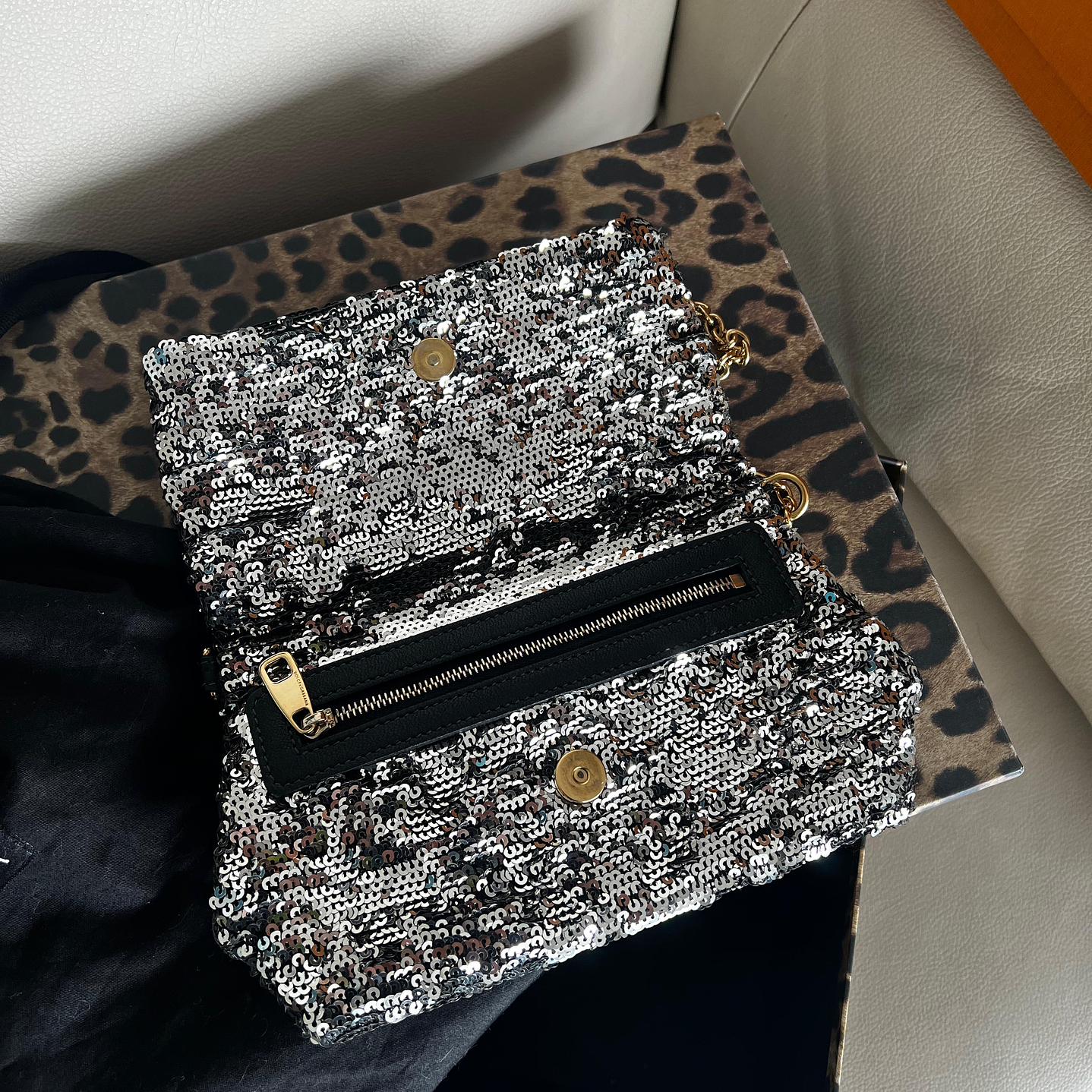 CARTERA LENTEJUELAS DOLCE & GABBANA  4