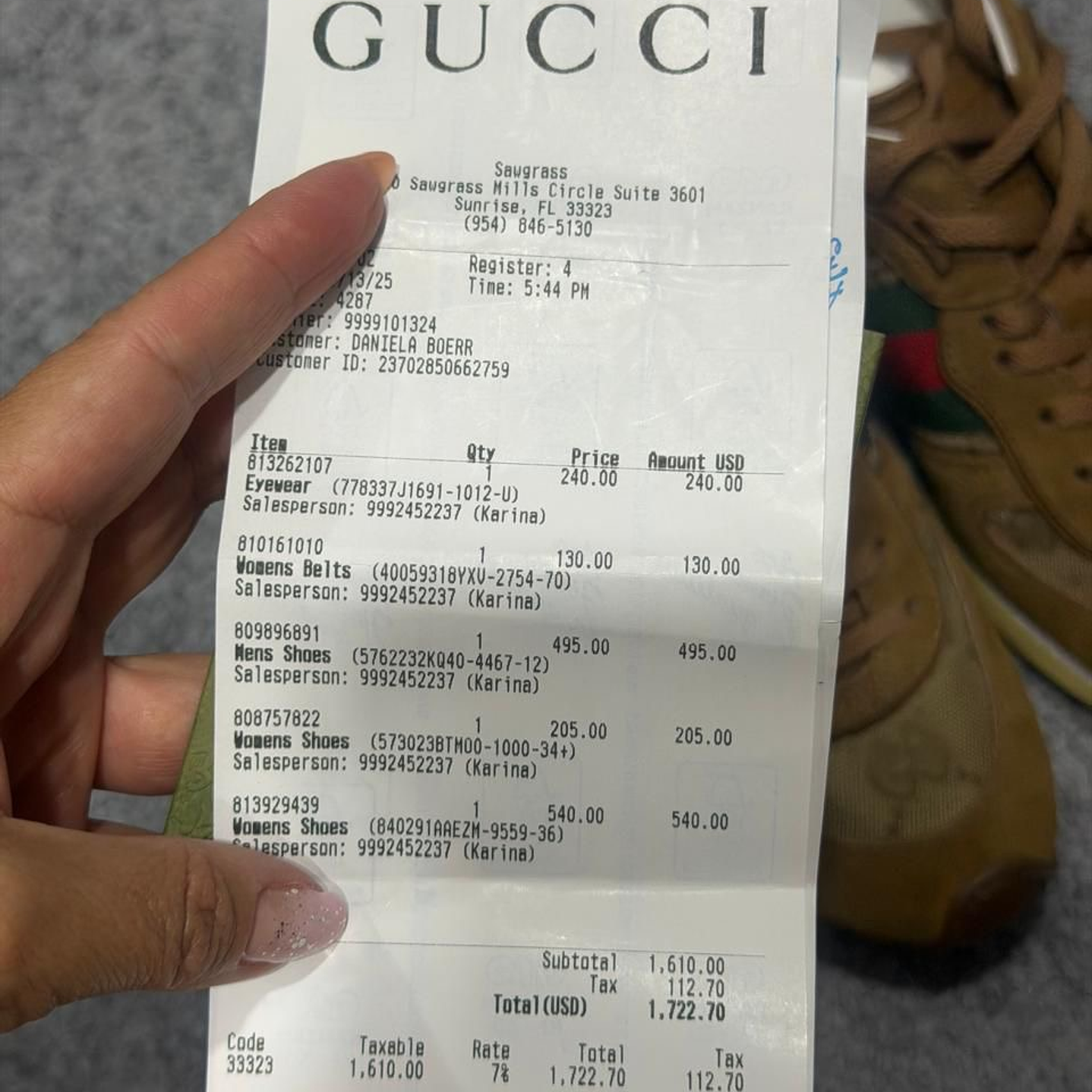 ZAPATILLAS GUCCI 7