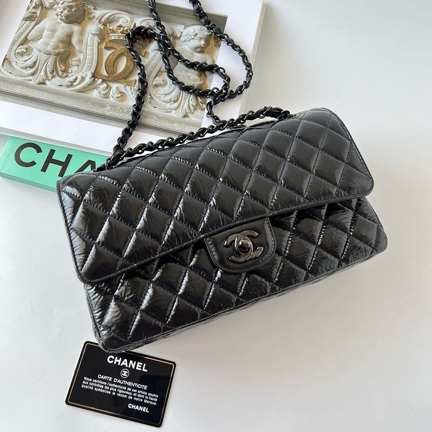 CHANEL  DOUBLE FLAP 1