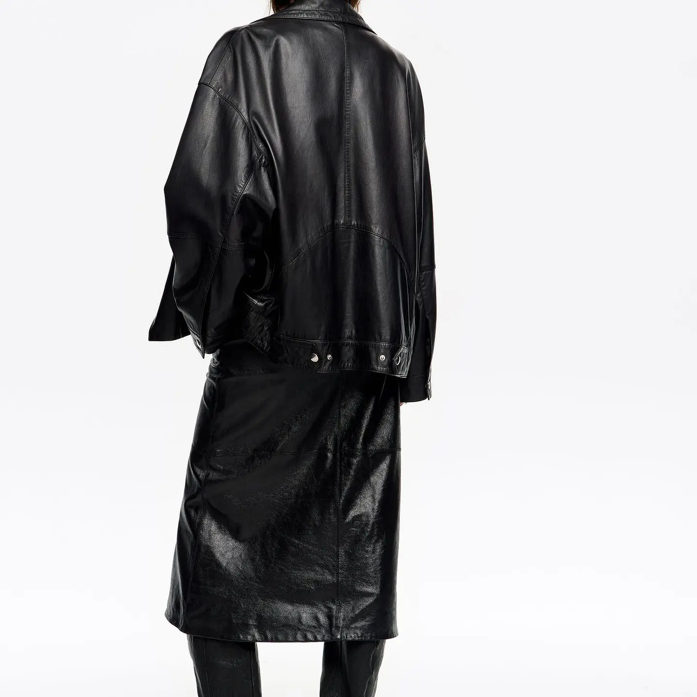 CHAQUETA CUERO BIMBA Y LOLA 6