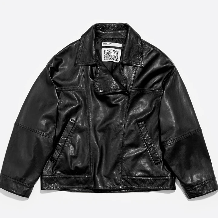 CHAQUETA CUERO BIMBA Y LOLA 1