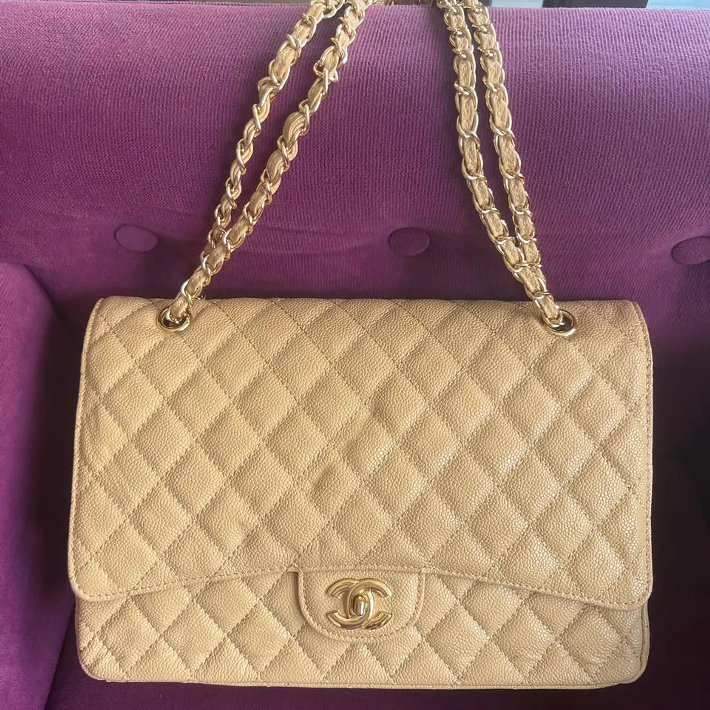 CHANEL JUMBO BEIGE  3