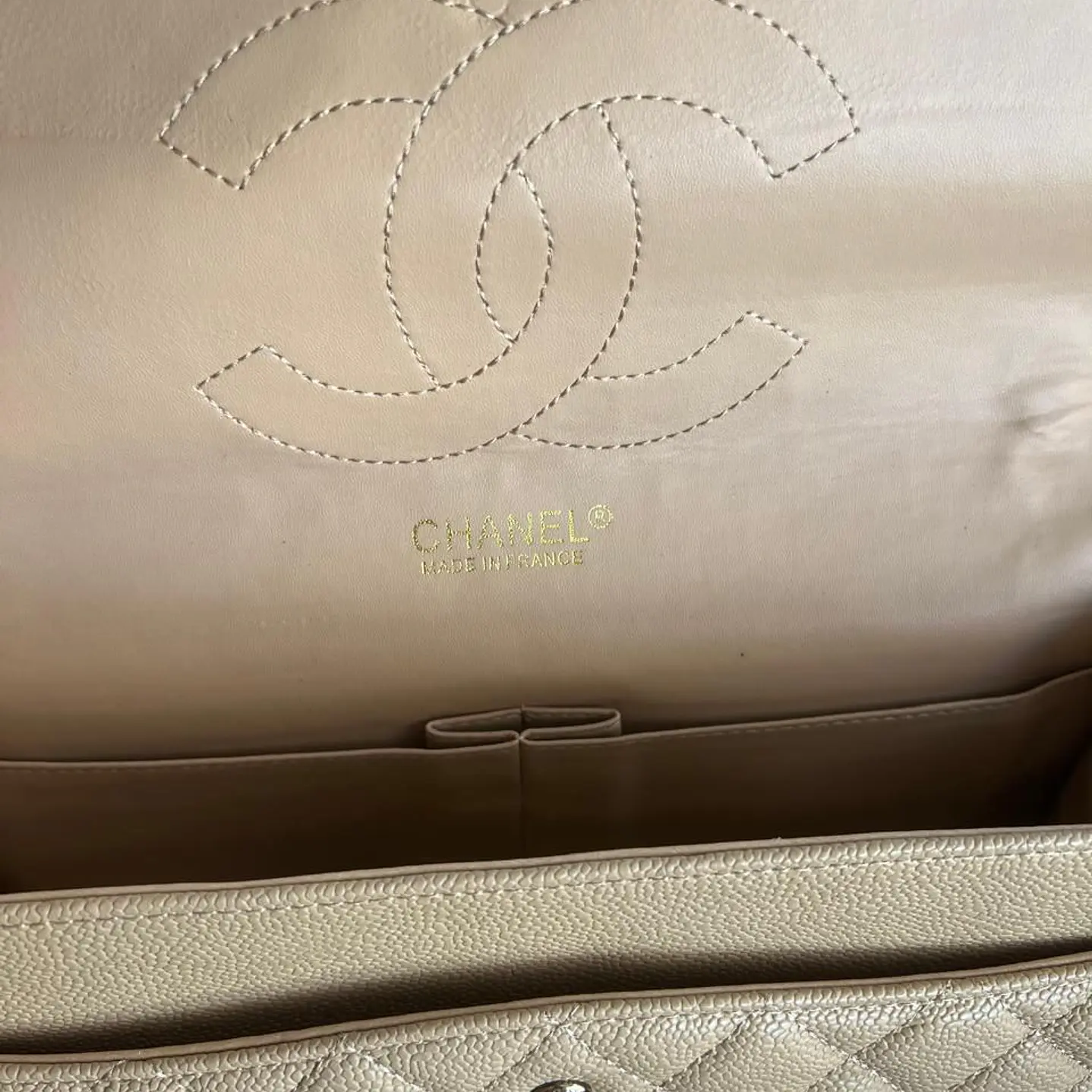 CHANEL JUMBO BEIGE  4