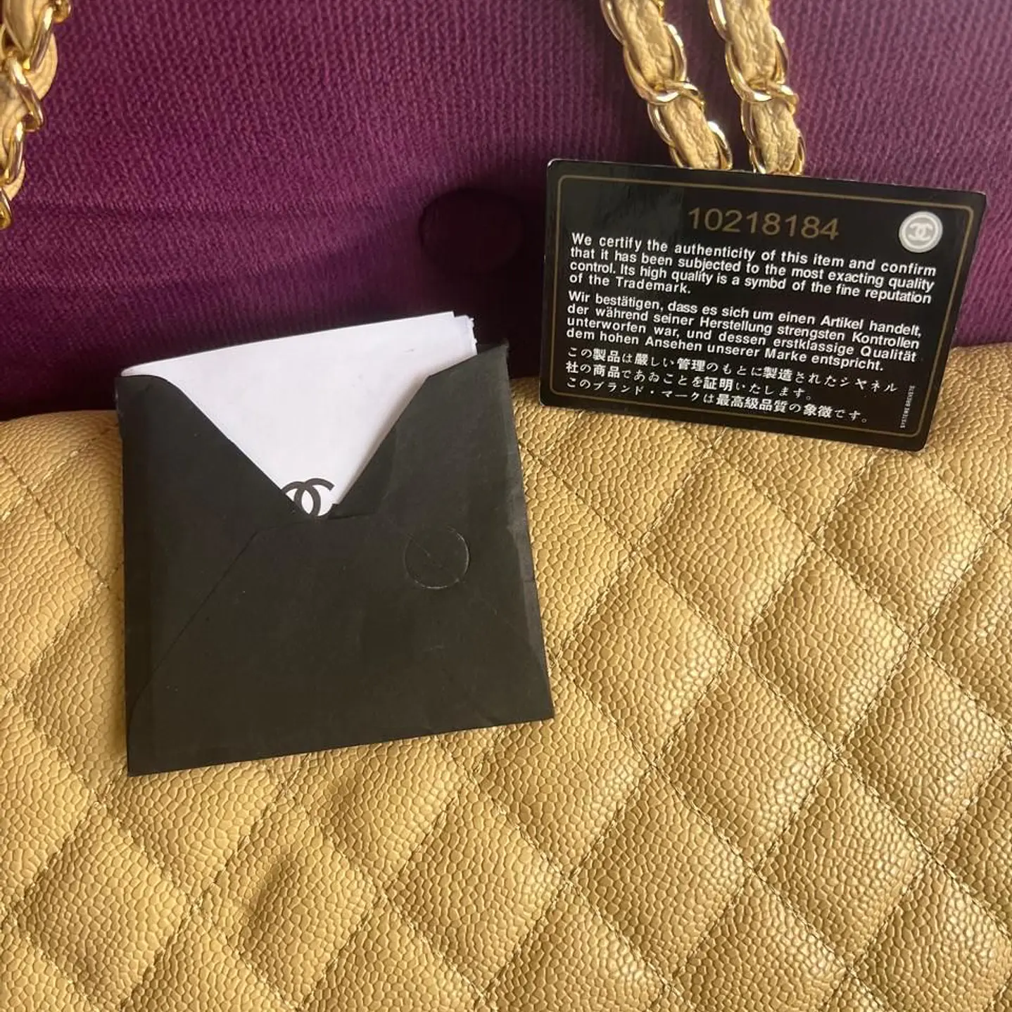 CHANEL JUMBO BEIGE  5
