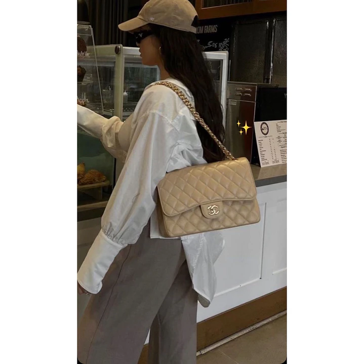 CHANEL JUMBO BEIGE  2