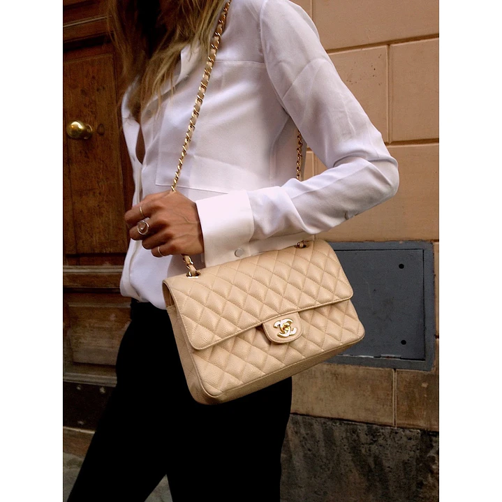 CHANEL JUMBO BEIGE  6
