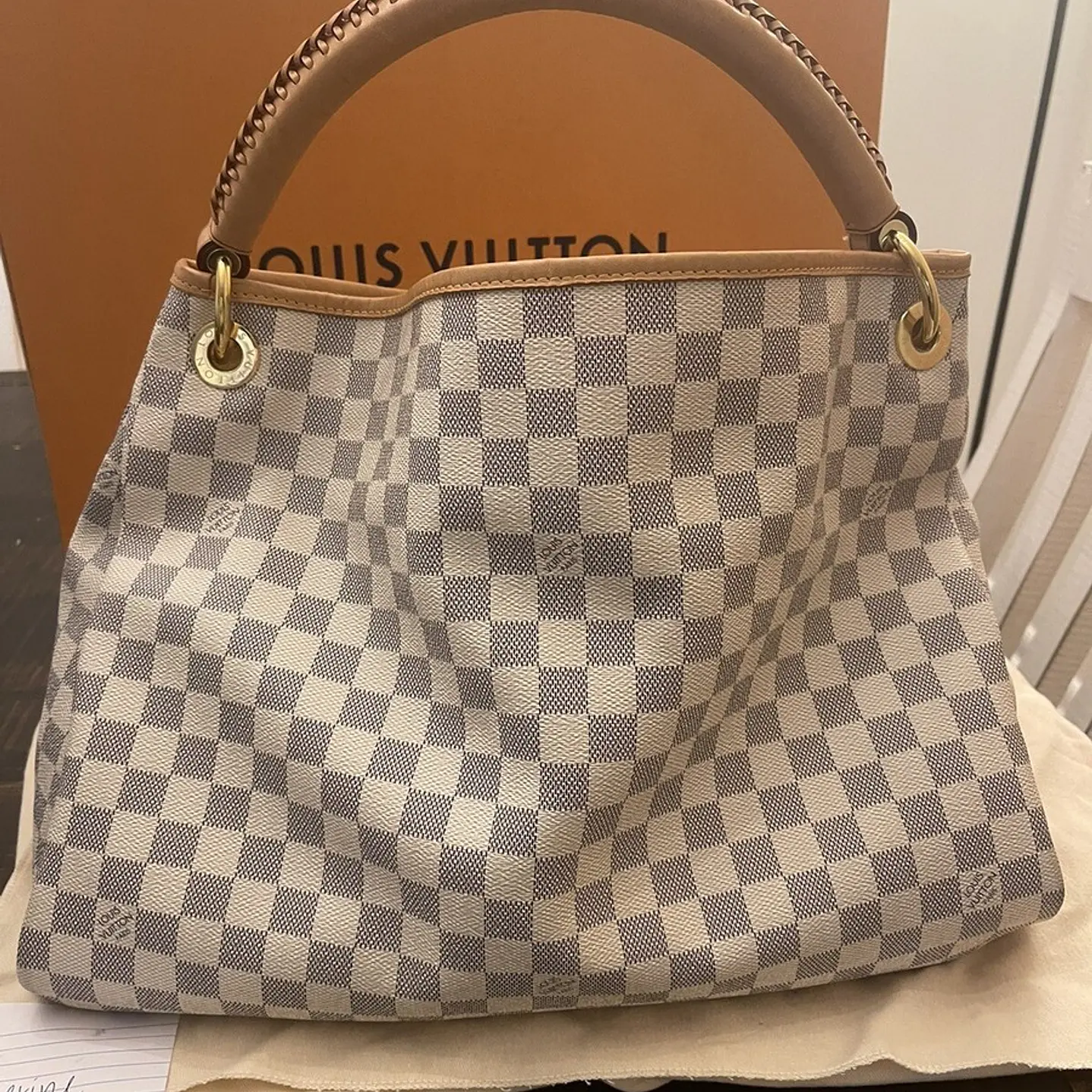 ARTSY  LV AZUR DAMIER 3
