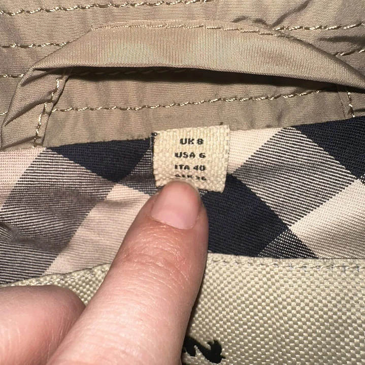 TRENCH BURBERRY XS 6