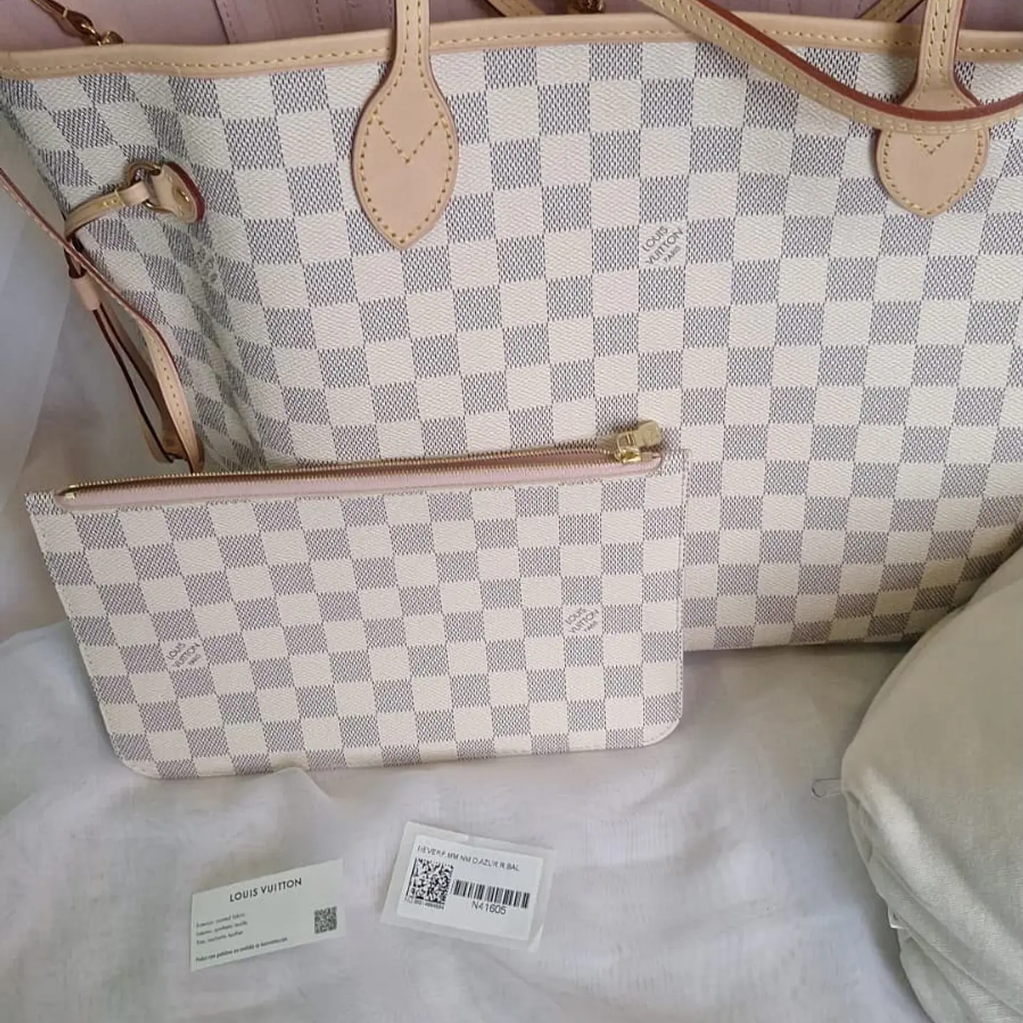 NEVERFULL MM DAMIER AZUR  6