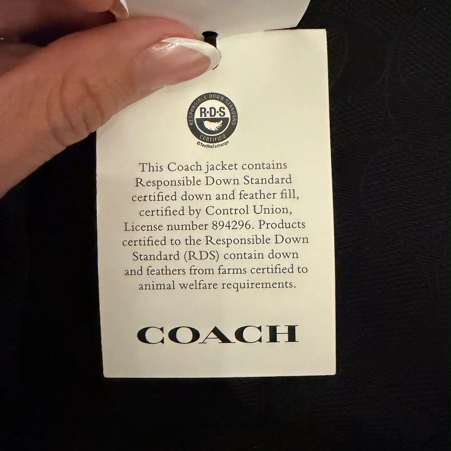 CHAQUETA COACH 3