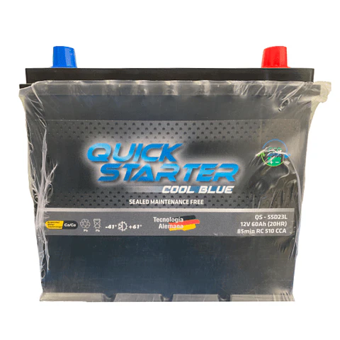 Batería Quick Starter 60 Ah 500 CCA | QS-55D23L