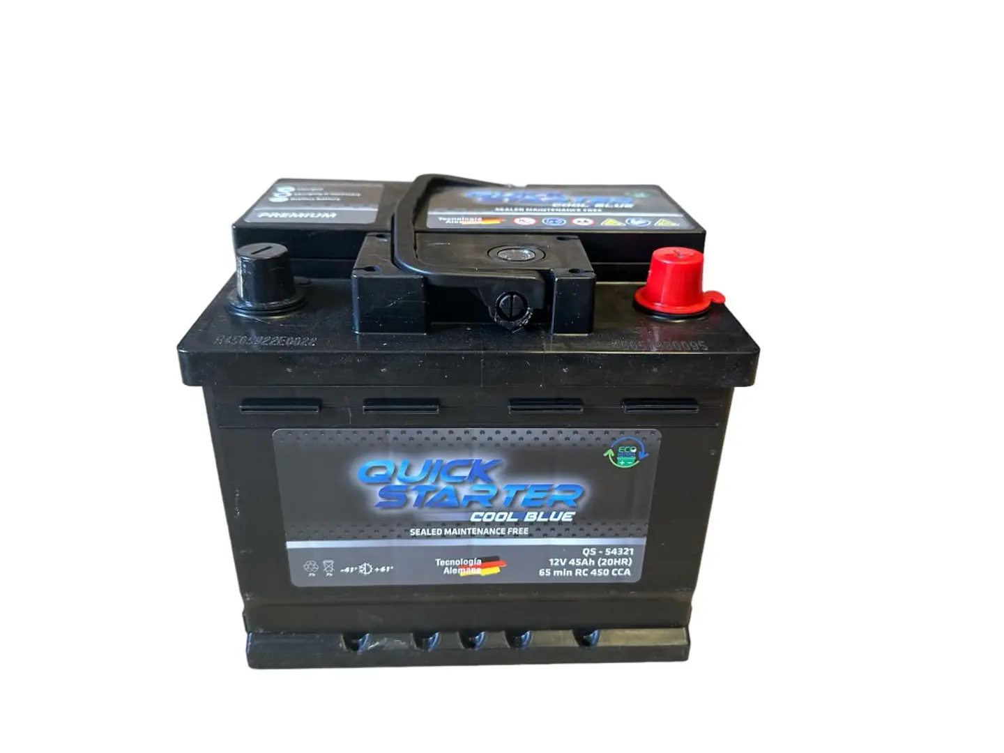 Batería Quick Starter 45 Ah 450 CCA | QS-54321 1