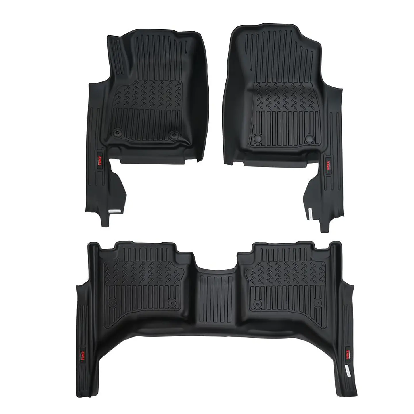 PISOS AWKA 5D (DELANTEROS Y TRASEROS) TOYOTA HILUX REVO 2016+ 1