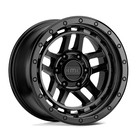 LLANTAS 17X9.0 6X139.7 OFFSET -12 Kmc Recon Satin Black 