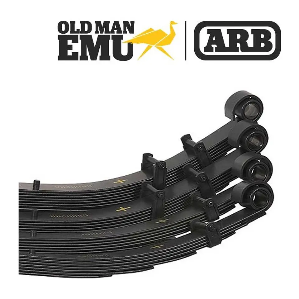 KIT DE BALLESTAS REFORZADAS OME TOYOTA HILUX 2016+ 300 KG 1