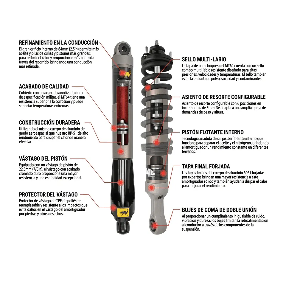 KIT OME MT64 TOYOTA 4RUNNER 2025+ 4