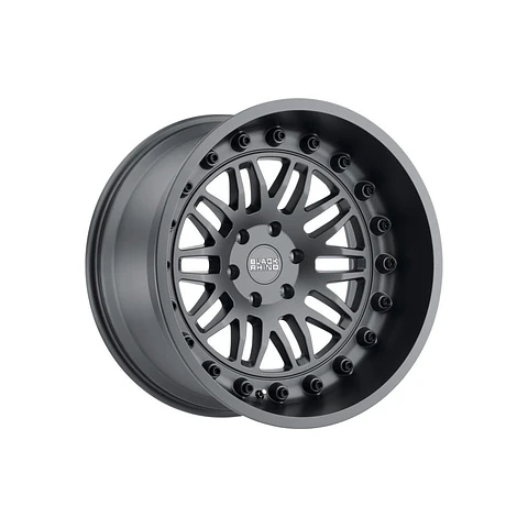 Juego de 4 llantas 17X9.5 6X139.7/12 Black Rhino Fury Matte Gunmetal