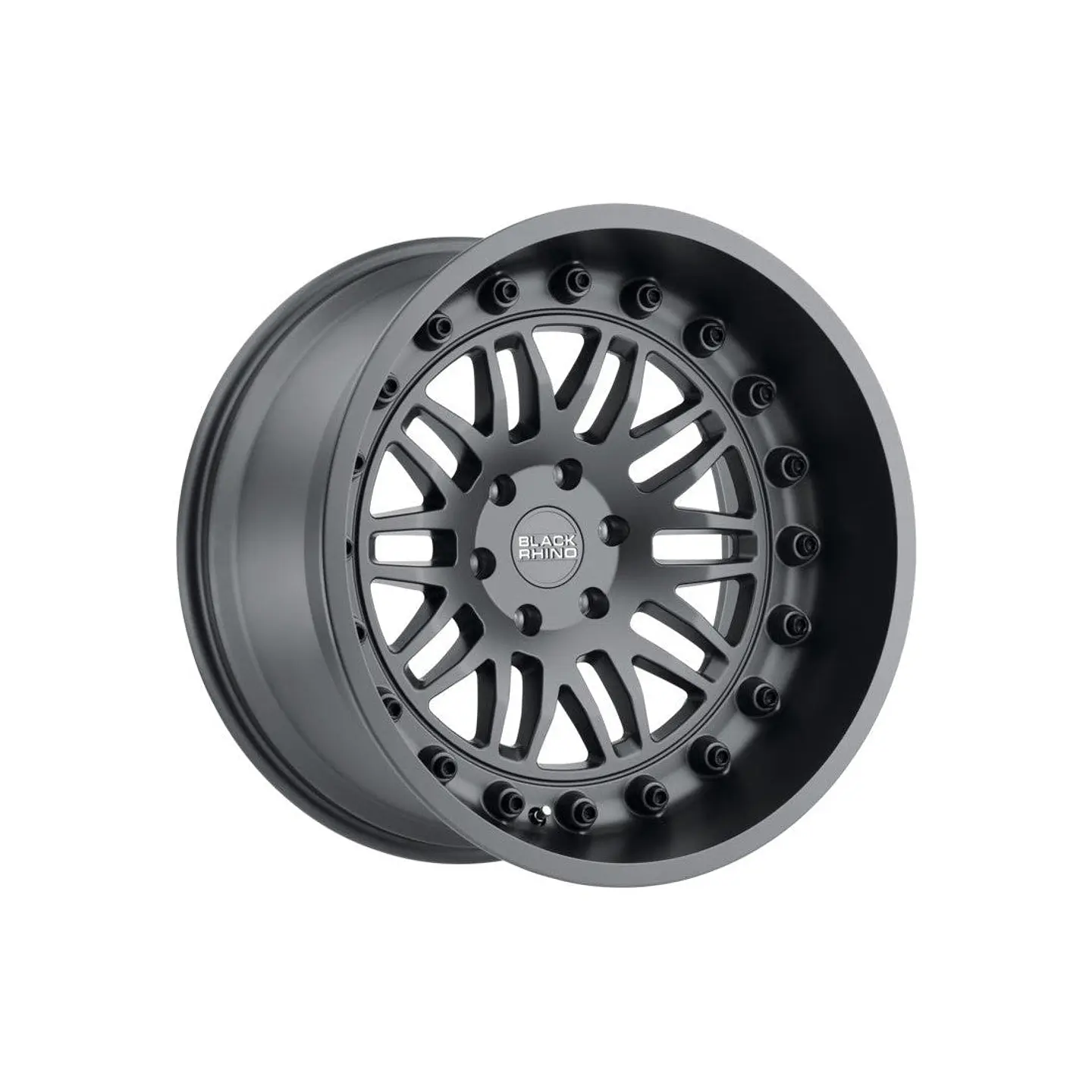 Juego de 4 llantas 17X9.5 6X139.7/12 Black Rhino Fury Matte Gunmetal 1