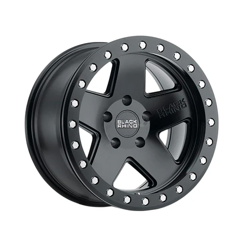 Juego de 4 llantas 17X9.5 6X139.7/-18 Black Rhino Crawler Matte Black