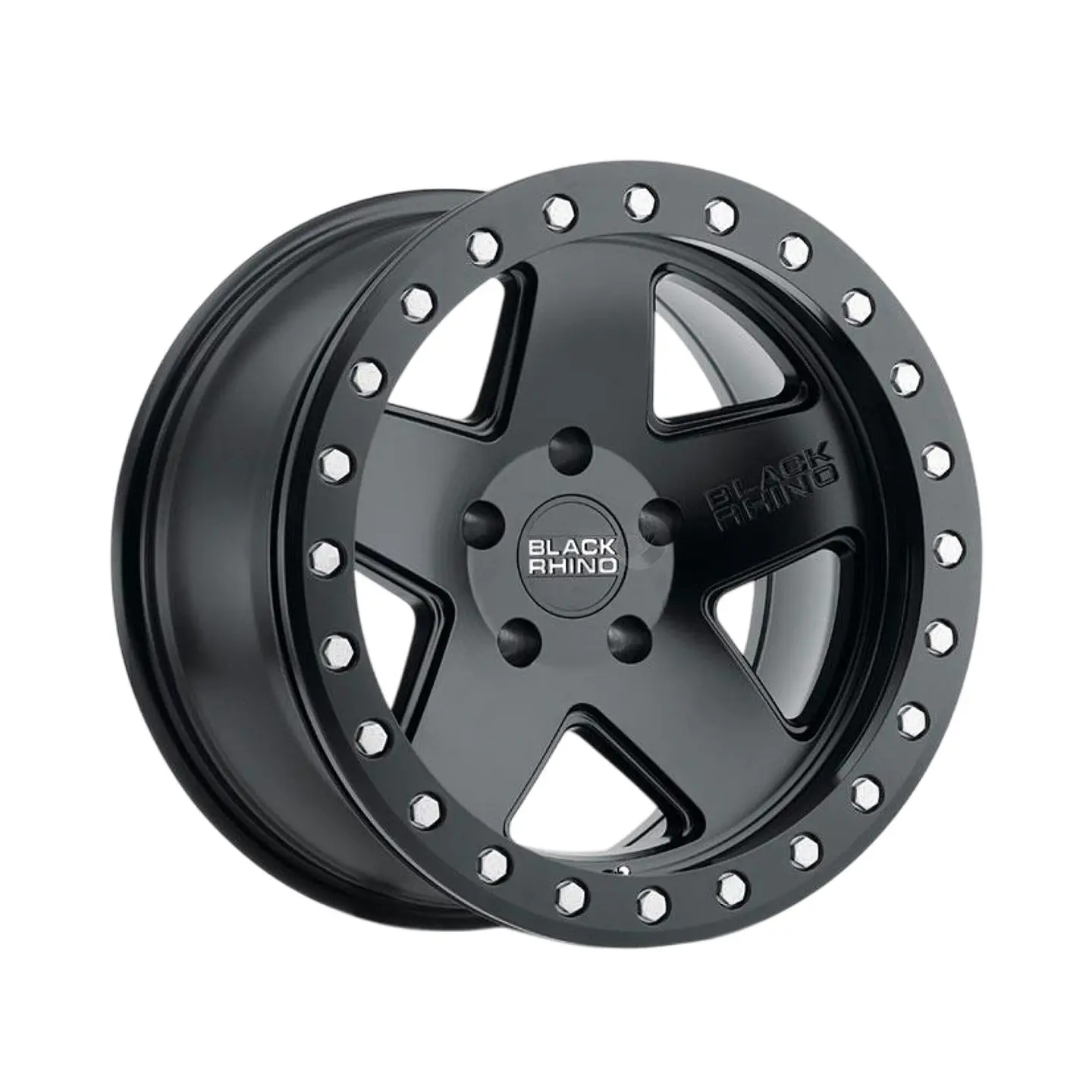 Juego de 4 llantas 17X9.5 6X139.7/-18 Black Rhino Crawler Matte Black 1
