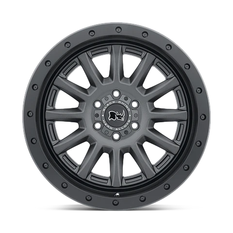 Juego de 4 llantas 18X8,5 6X114,3/10 Black Rhino Dugger Gun Black