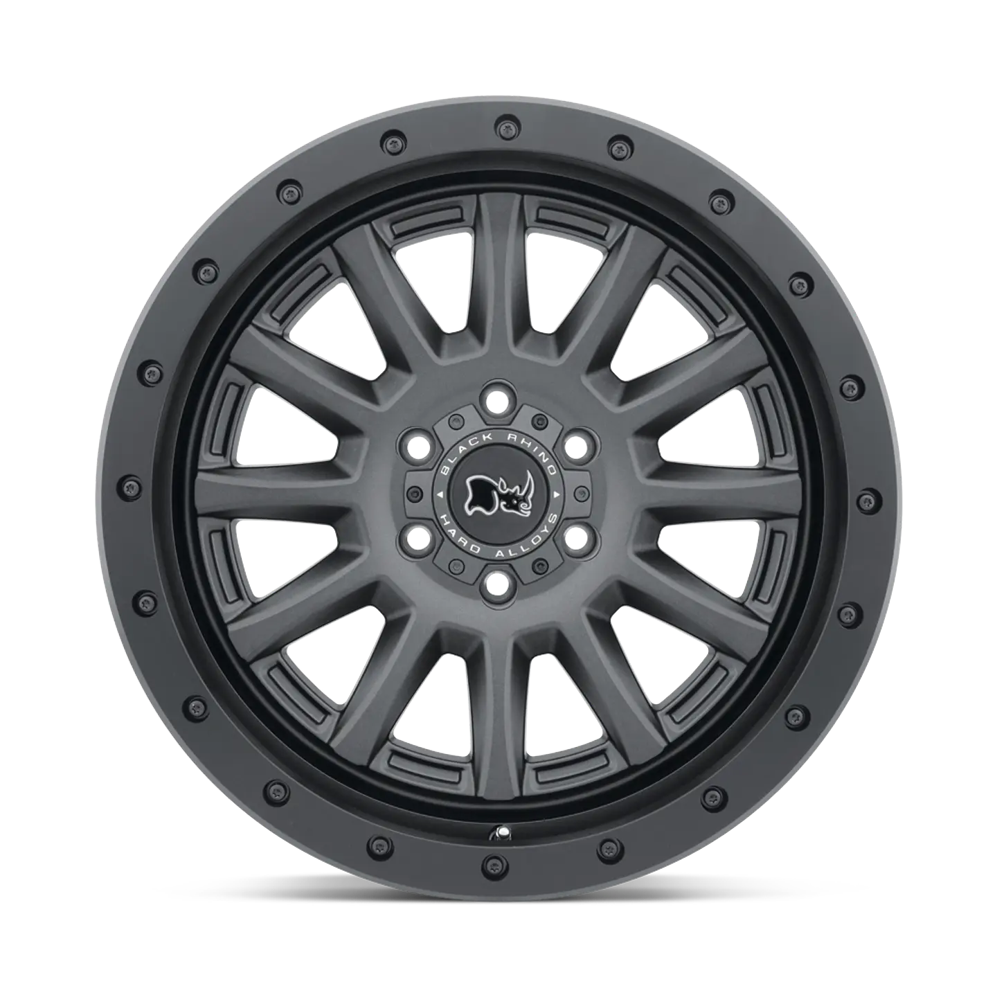 Juego de 4 llantas 18X8,5 6X114,3/10 Black Rhino Dugger Gun Black 1
