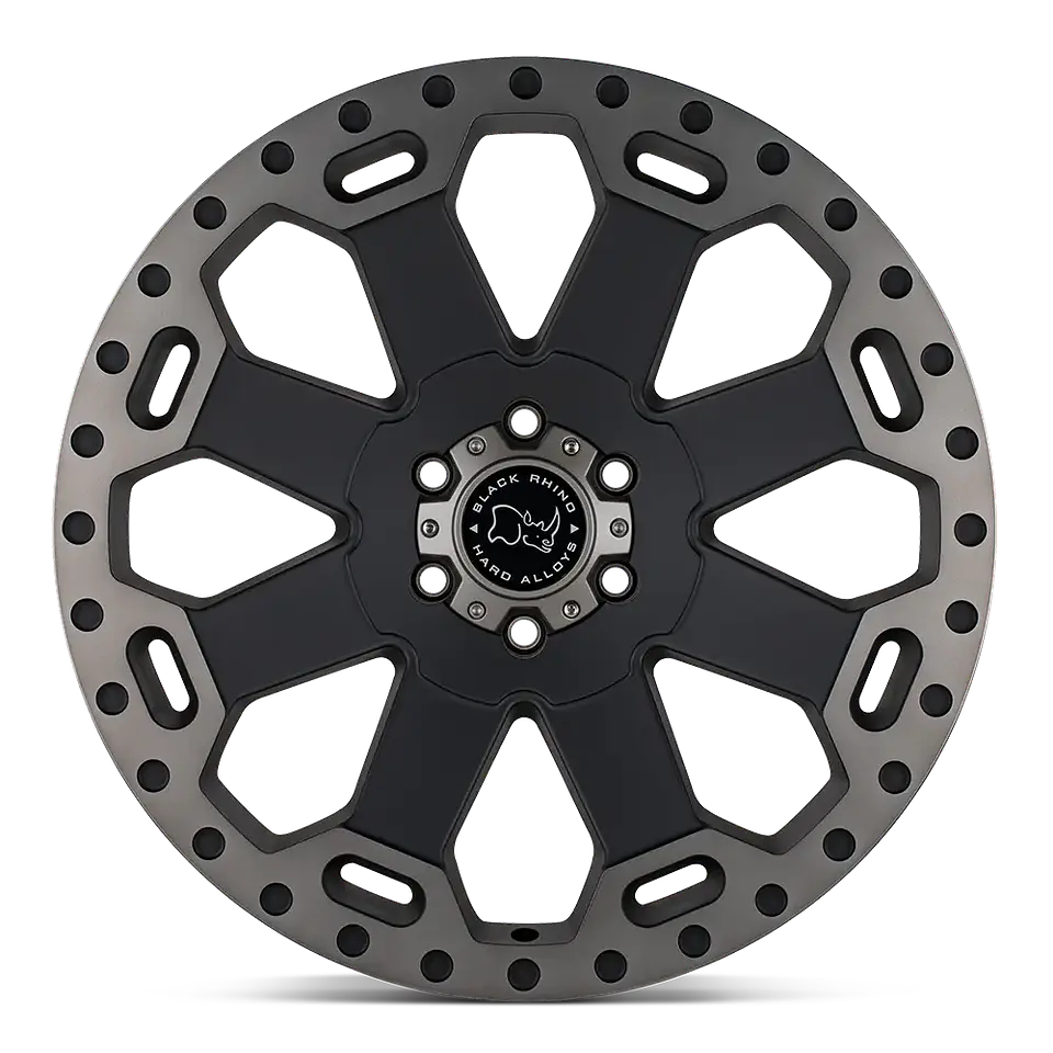 Juego de 4 llantas 20X9.0 6X135/12 Black Rhino Warlord Matte Gunmetal 1