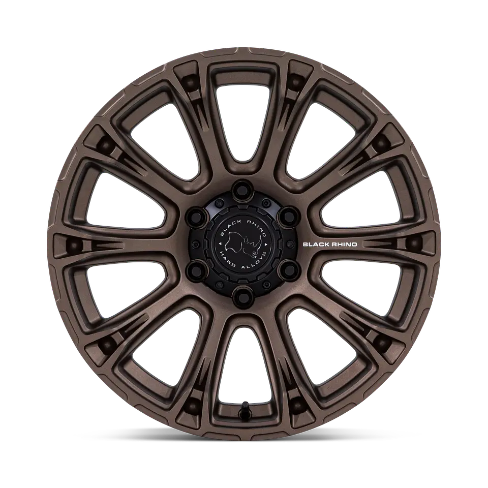 Juego de 4 llantas 20X9.0 6X139.7/12 Black Rhino Diamondback Matte Bronze 1