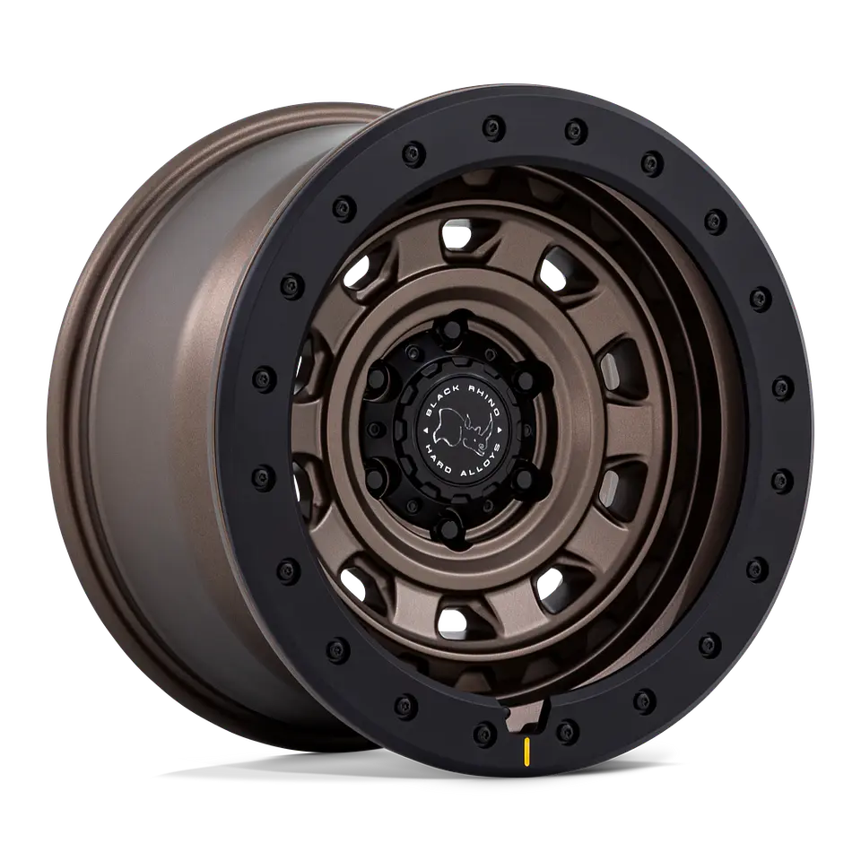 Juego de 4 llantas 17X9.0 6X139.7/-12 Black Rhino Xplorer Matte Bronze W/M. 1