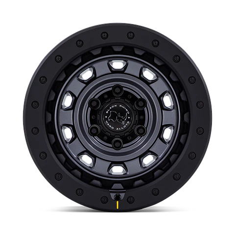 Juego de 4 llantas 17X9.0 6X139.7/12 Black Rhino Xplorer Matte Gunmetal W/Matte