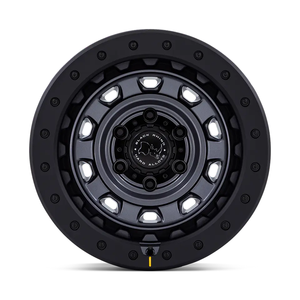 Juego de 4 llantas 17X9.0 6X139.7/12 Black Rhino Xplorer Matte Gunmetal W/Matte 1