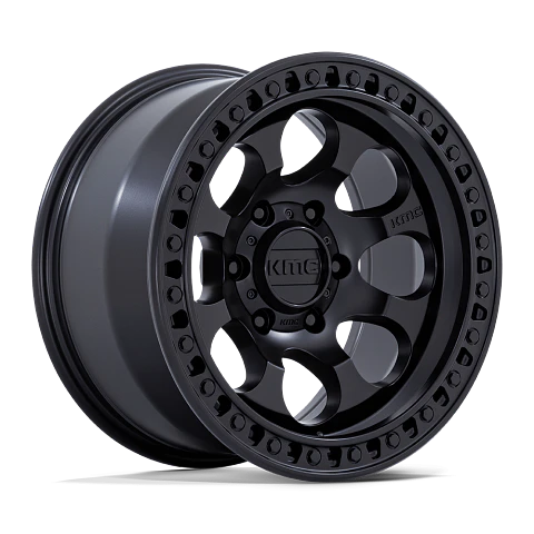 Juego de 4 llantas 17X8.5 6X139.7/10 KMC Km550 Riot Satin Black Cb106.1