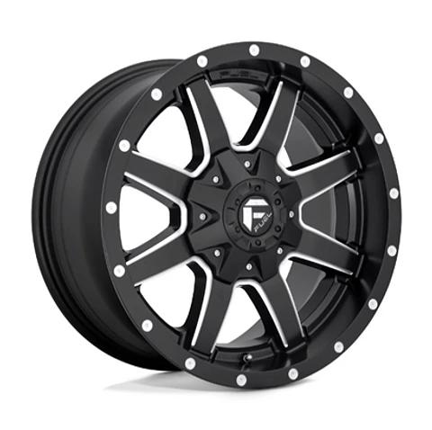 Juego de 4 llantas Fuel MAVERICK 17X9 6X135/6X139.7 ET-12 MATTE BLACK MILLED