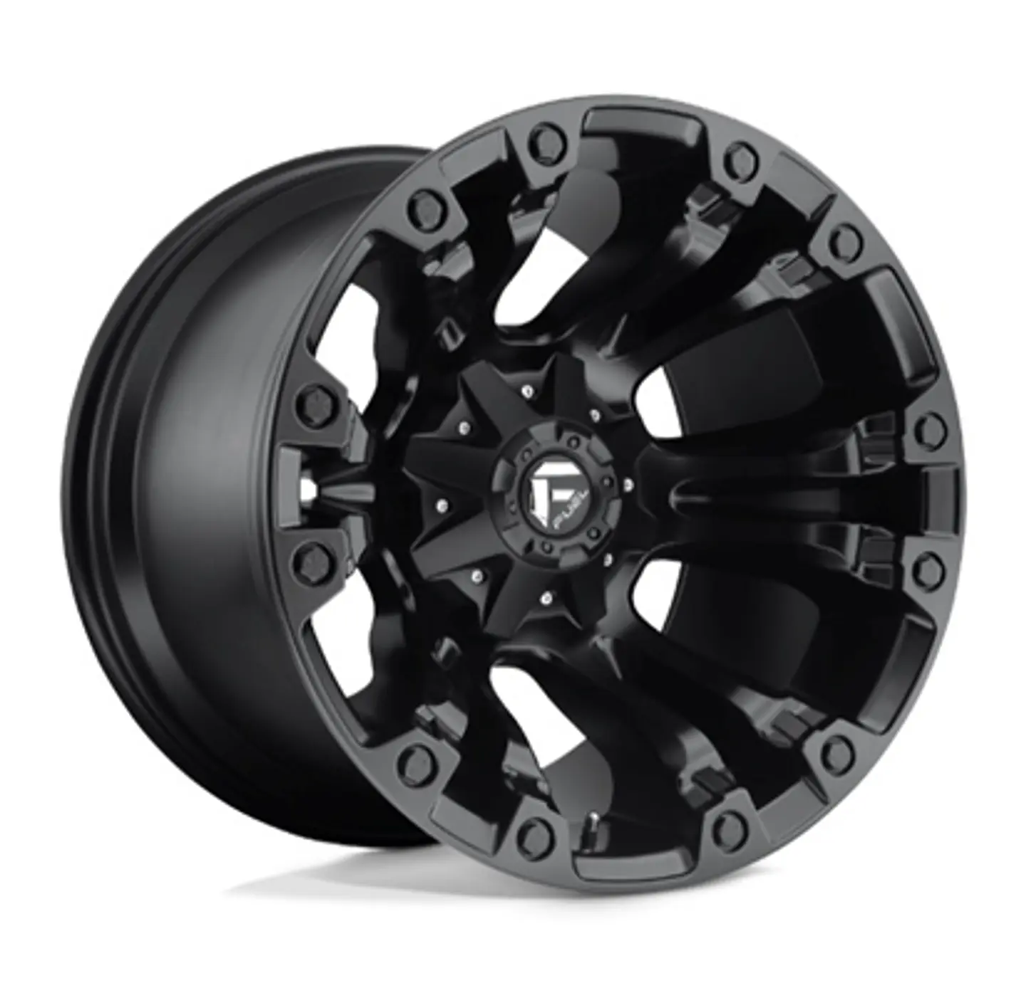 Juego de 4 llantas Fuel VAPOR 18X9 6X135/6X139.7 ET+1 MATTE BLACK 1