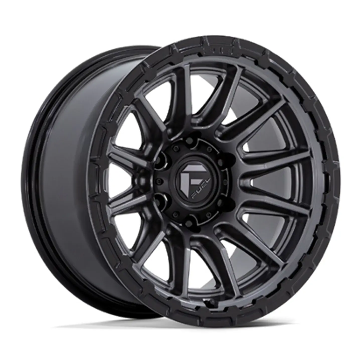 Juego de 4 llantas Fuel PISTON 20X9 6X135 ET+1 MATTE GUN METAL 1
