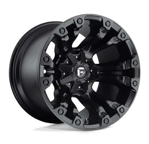 Juego de 4 llantas Fuel VAPOR 18X9 6X135/6X139.7 ET-13 MATTE BLACK