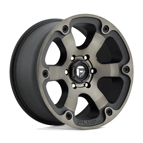 Juego de 4 llantas Fuel BEAST 17X9 6X135 ET-12 MACHINE