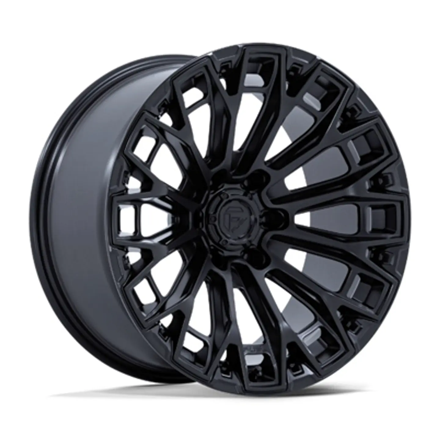 Juego de 4 llantas Fuel TRAX 17X9 6X139.7 ET-12 MATTE BLACK 1