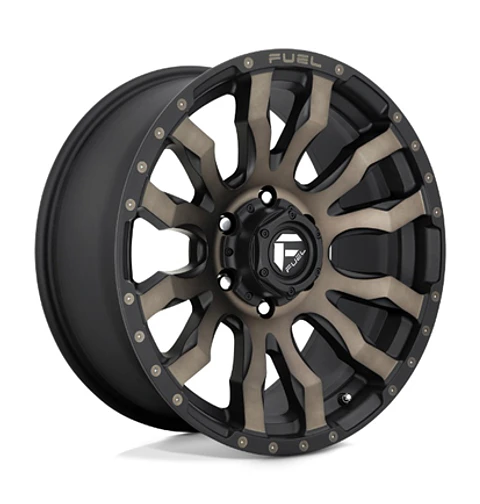 Juego de 4 llantas Fuel BLITZ 17X9 6X139.7 ET-12 MACHINE