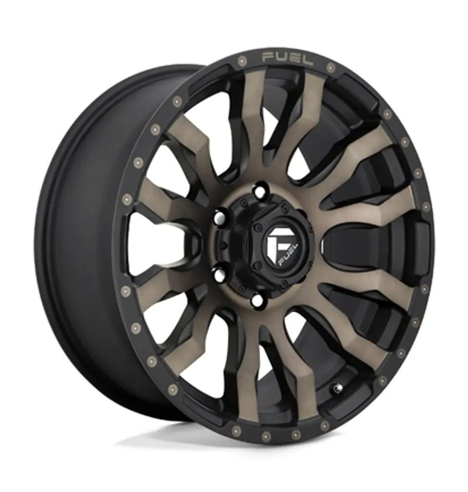 Juego de 4 llantas Fuel BLITZ 17X9 6X139.7 ET-12 MACHINE 1
