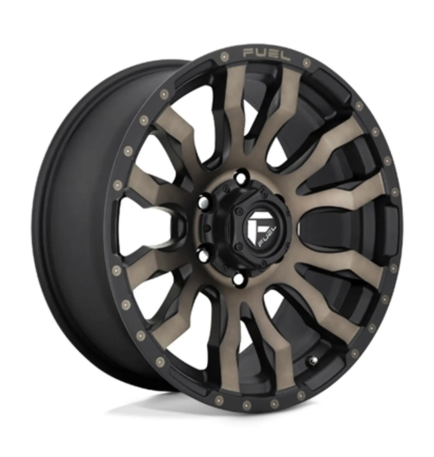 Juego de 4 llantas Fuel BLITZ 17X9 6X135 ET-12 MACHINE 1