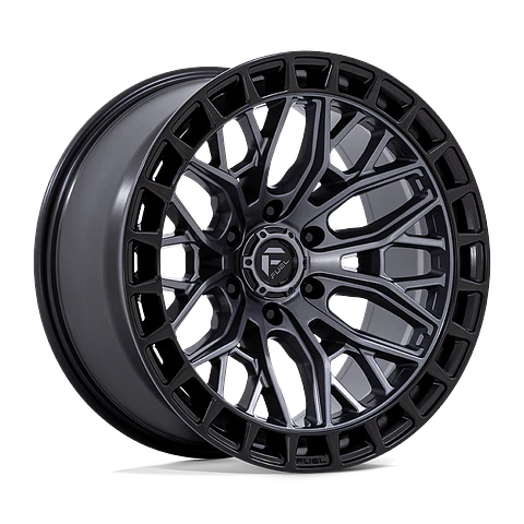 Juego de 4 llantas Fuel SIGMA 17X9 6X139.7 ET-12 MATTE GUNMETAL W/ M-BLK LIP