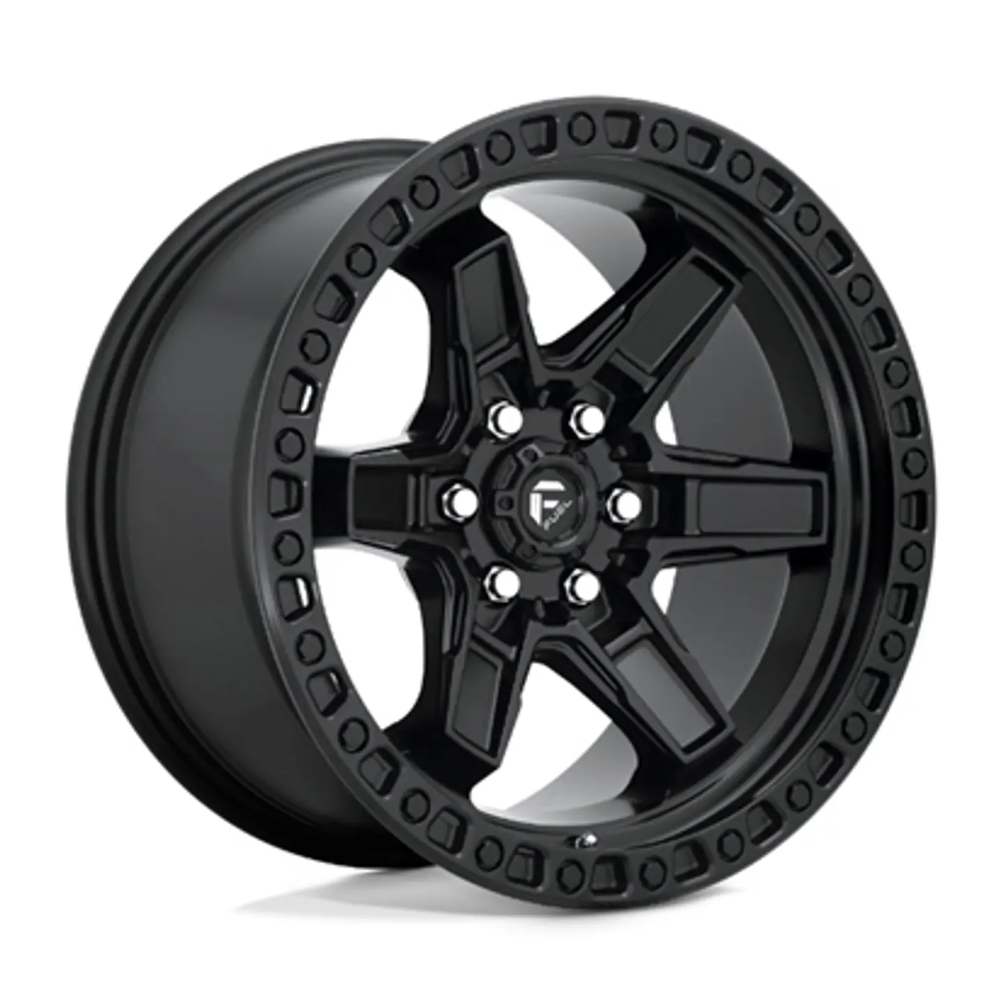 Juego de 4 llantas Fuel KICKER 17X9 5X127 ET-12 MATTE BLACK 1