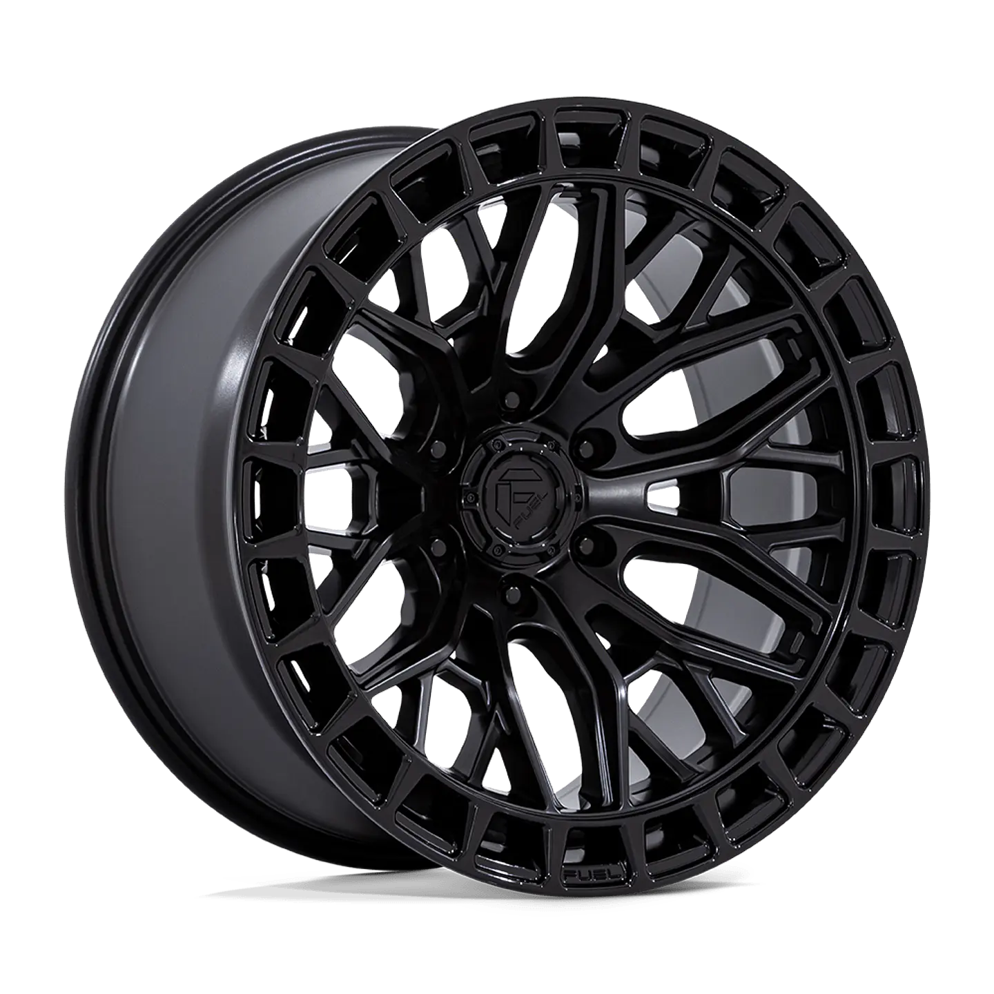 Juego de 4 llantas Fuel SIGMA 17X9 6X135 ET+1 BLACKOUT W/ G-BLK LIP 1
