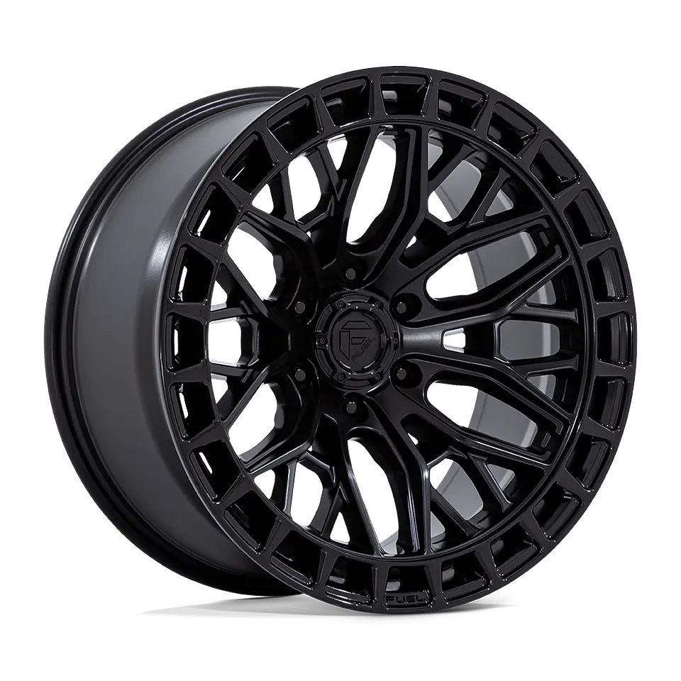 Juego de 4 llantas Fuel SIGMA 17X9 6X135 ET+1 BLACKOUT W/ G-BLK LIP 1