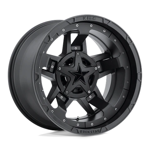 Juego de 4 llantas XD XD827 ROCKSTAR III 20X10 6X135/6X139.7 ET-24 MATTE BLACK