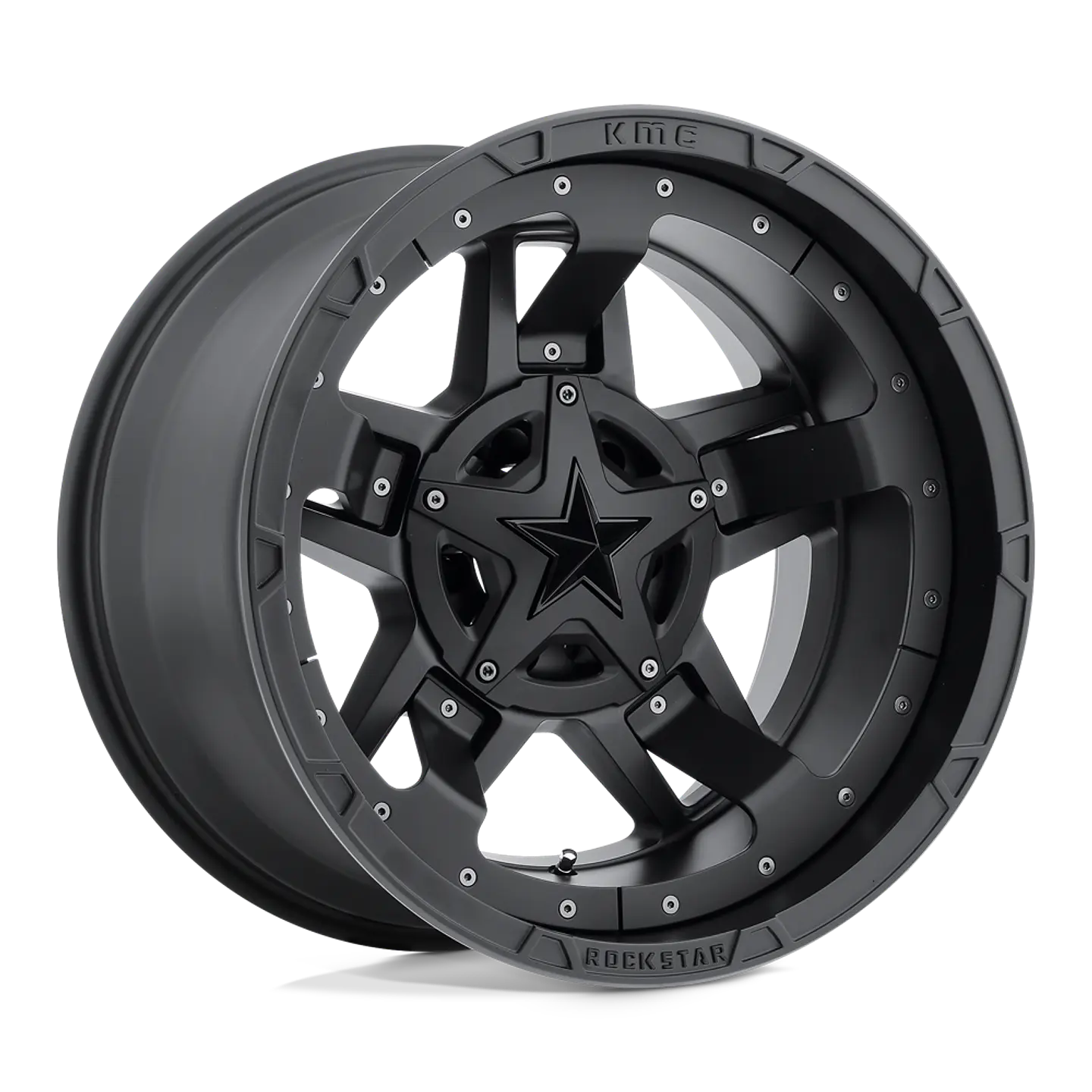 Juego de 4 llantas XD XD827 ROCKSTAR III 20X10 6X135/6X139.7 ET-24 MATTE BLACK 1